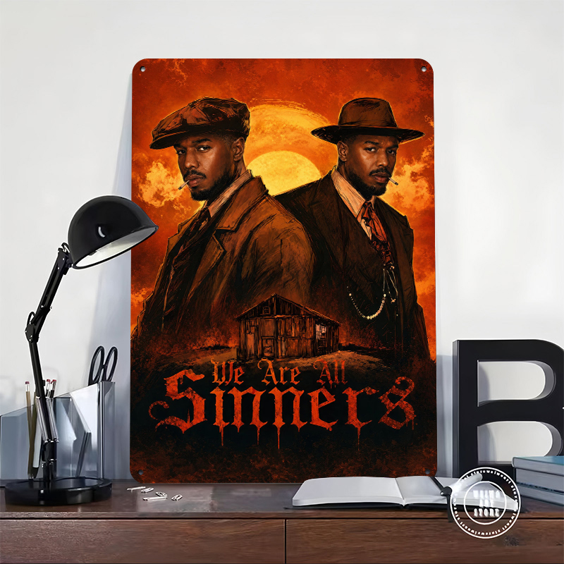 We Are All Sinners Metal Poste - огляд і ціна Retro Gaming At
