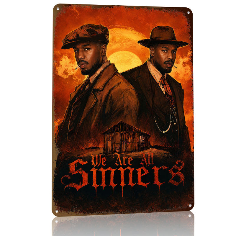 We Are All Sinners Metal Poste - огляд і ціна Retro Gaming At
