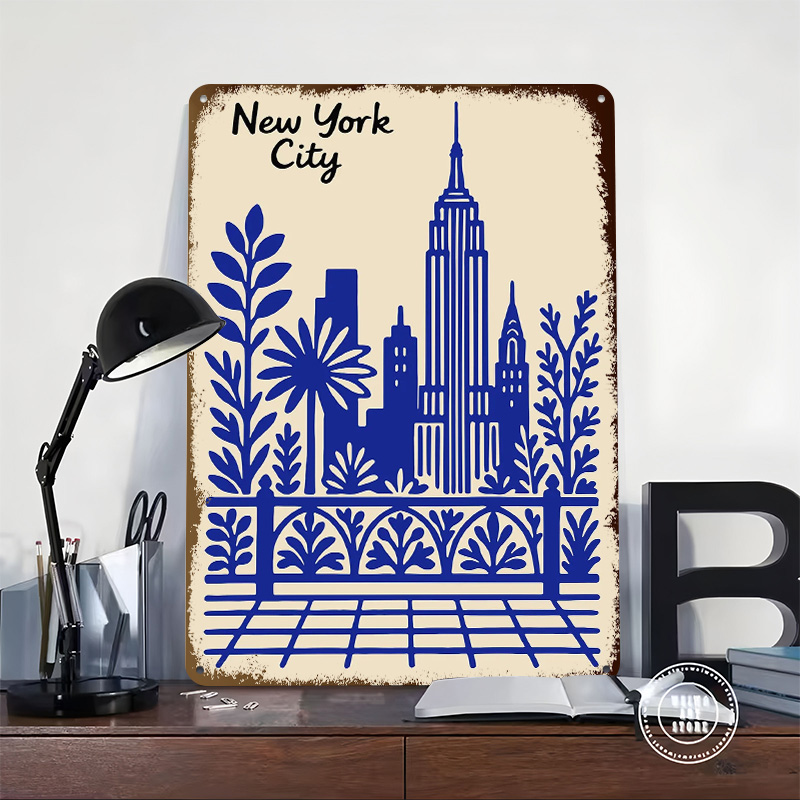 New York City Blue Poster Cust - огляд і ціна Retro Gaming At