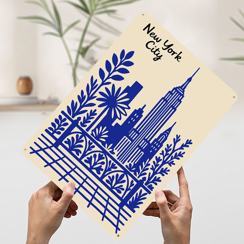 New York City Blue Poster Cust - огляд і ціна Retro Gaming At