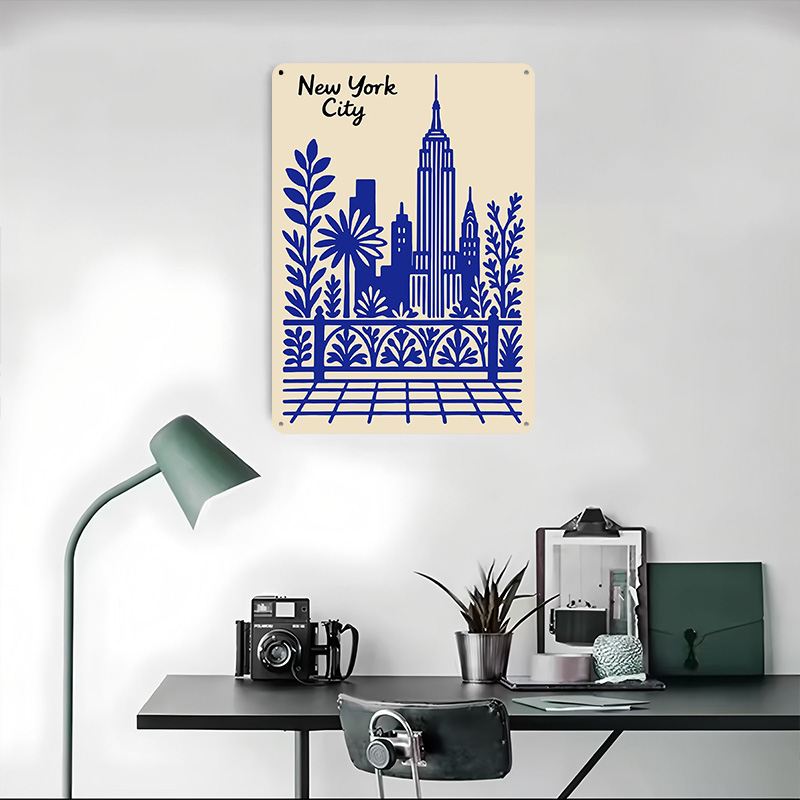 New York City Blue Poster Cust - огляд і ціна Retro Gaming At