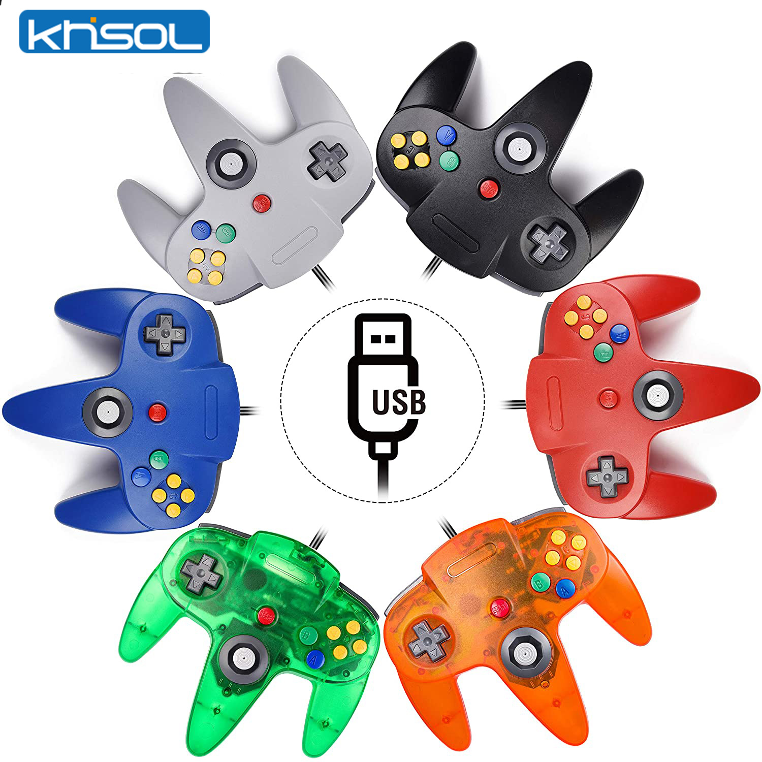 N64 Controller Classic USB Wir - огляд і ціна Retro Gaming Corps