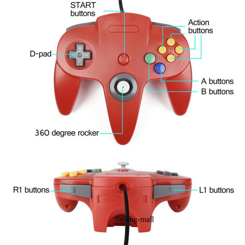 N64 Controller Classic USB Wir - огляд і ціна Retro Gaming Corps