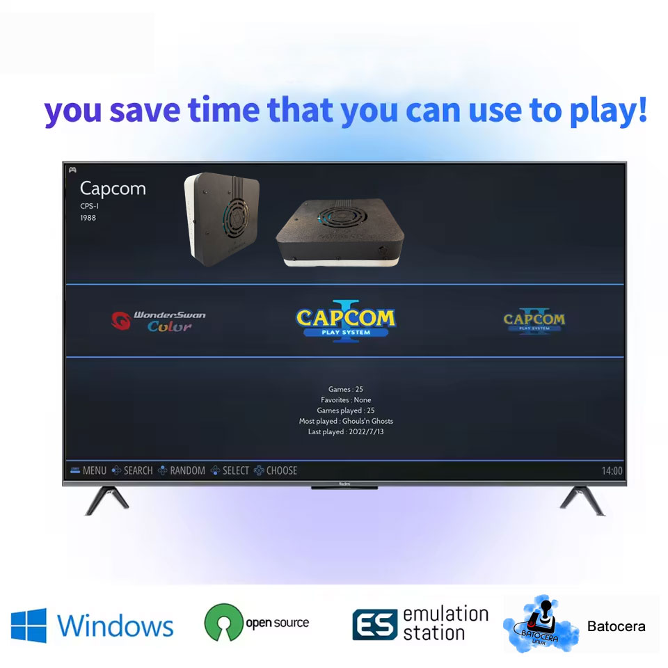 Super Console X3 Retro Game Co - огляд і ціна Retro Gaming Batocera