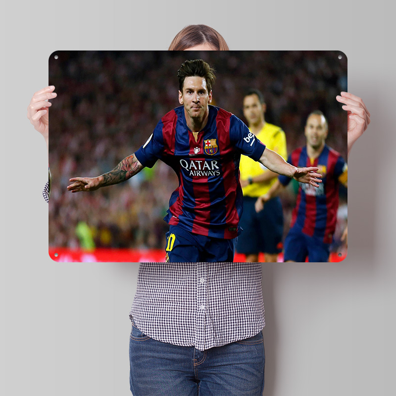 Lionel Messi Football Printed  - огляд і ціна Retro Gaming At