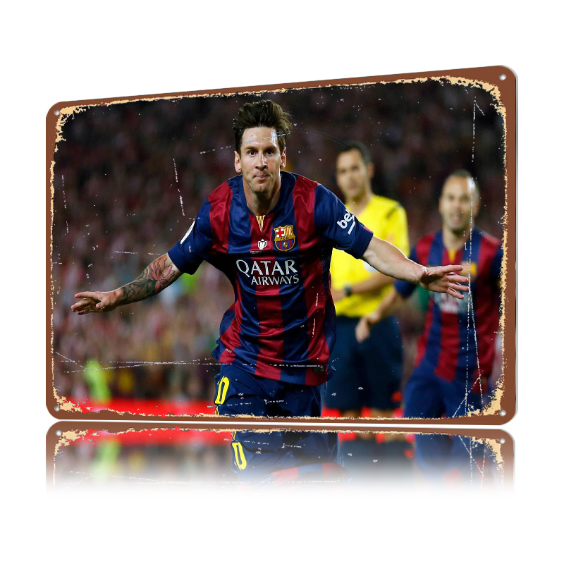 Lionel Messi Football Printed  - огляд і ціна Retro Gaming At