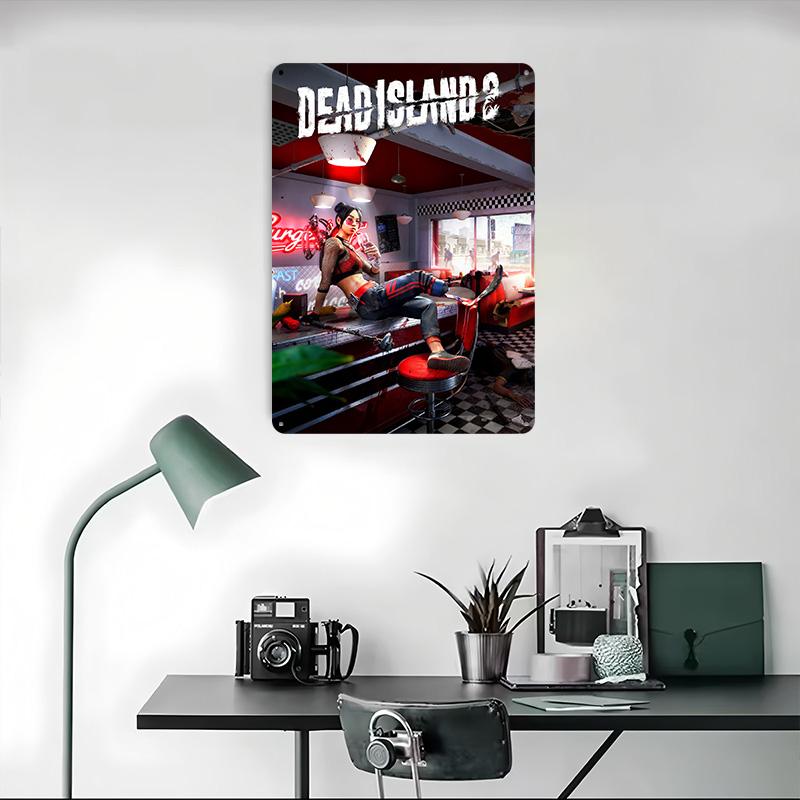 Dead Island 2 Game Art Printed - огляд і ціна Retro Gaming Island