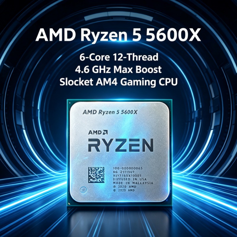 Ryzen 5 5600X AMD Socket AM4 G - огляд і ціна Amd Cpu Ryzen 5