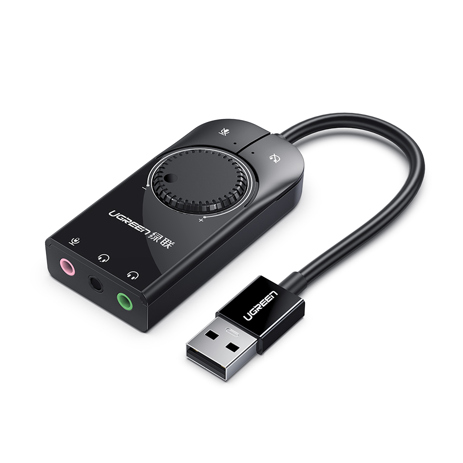 UGREEN USB Sound Card External - огляд і ціна Controller Adapter Usb