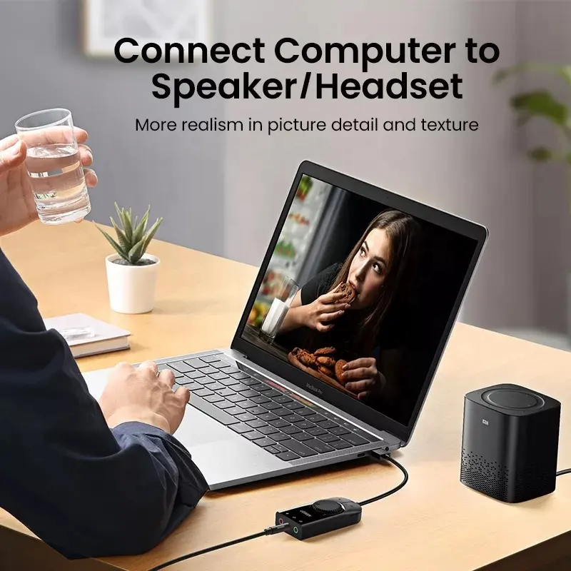 UGREEN USB Sound Card External - огляд і ціна Controller Adapter Usb