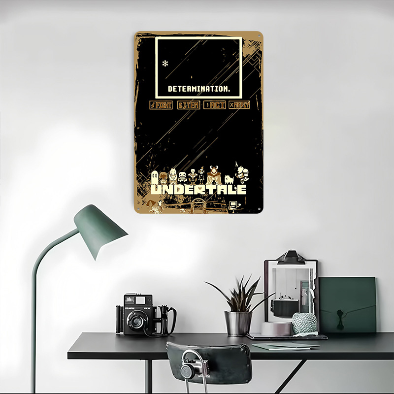 Undertale Metal Poster Custom  - огляд і ціна Retro Gaming At