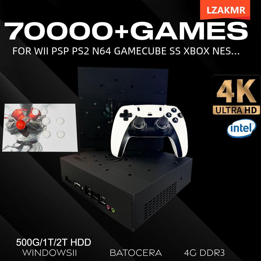 Retro Gaming Console 70000+ Ga - огляд і ціна Retro Gaming Batocera