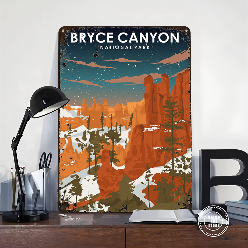 Bryce Canyon At Night Printed  - огляд і ціна Retro Gaming At