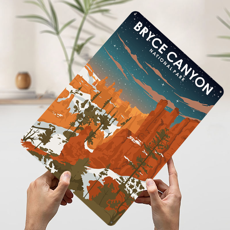Bryce Canyon At Night Printed  - огляд і ціна Retro Gaming At