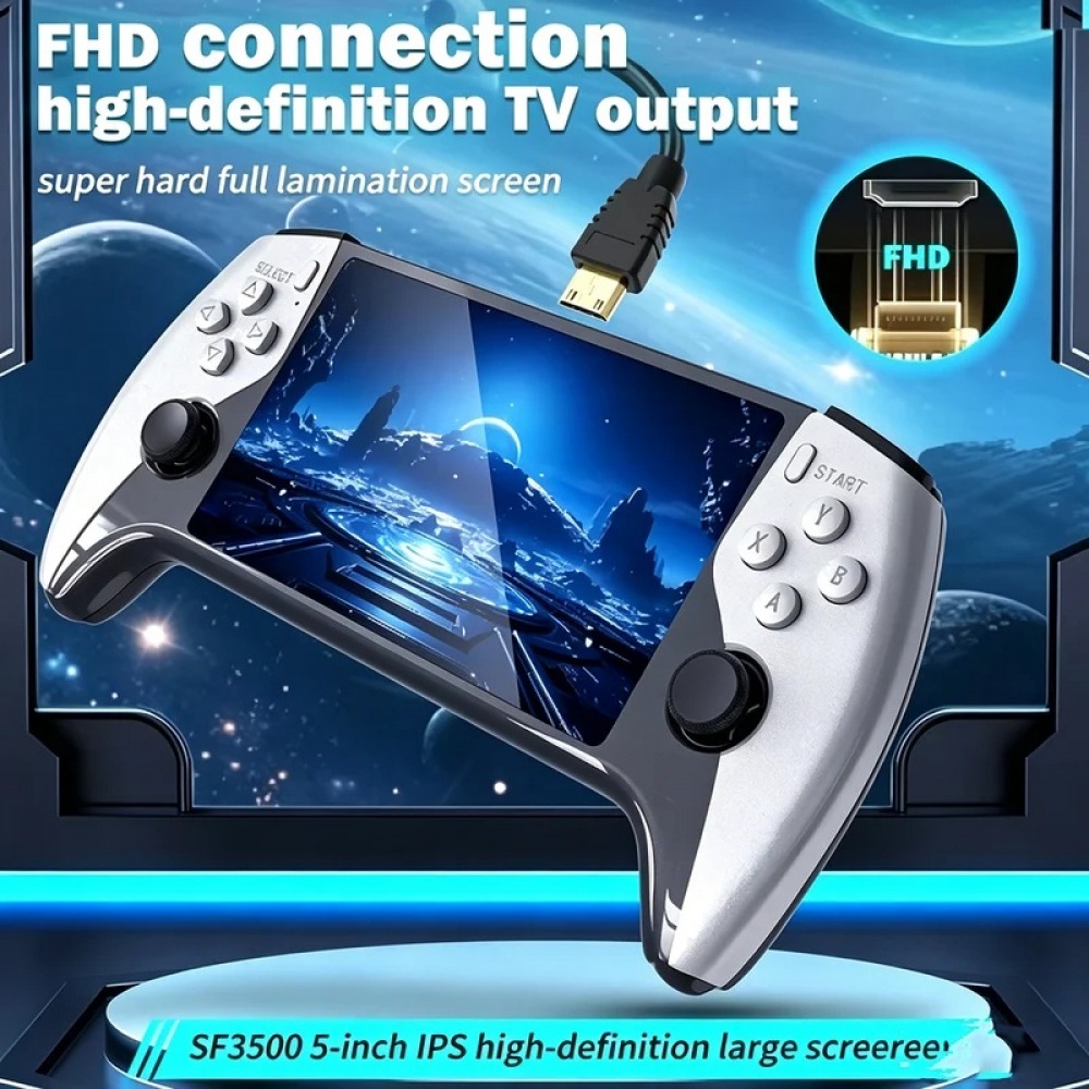 SF3500 5 inch Handheld Game Co - огляд і ціна Retro Gaming Consoles